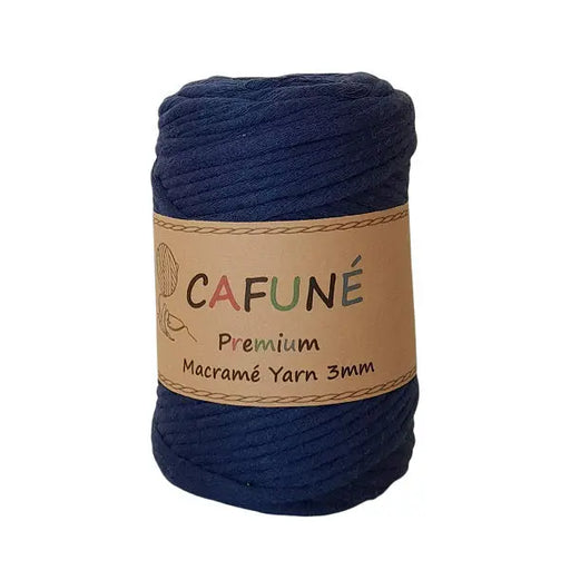 Premium Macramé Yarn 3mm Navy Cafuné