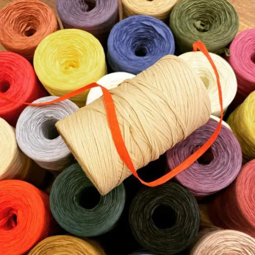 Raffia Naturel Cafuné in gorgeous colors - DecoDeb