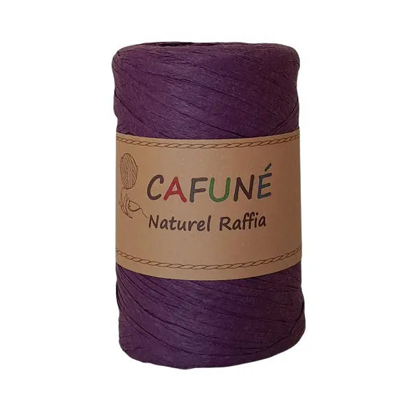 Raffia Naturel Violet Cafuné