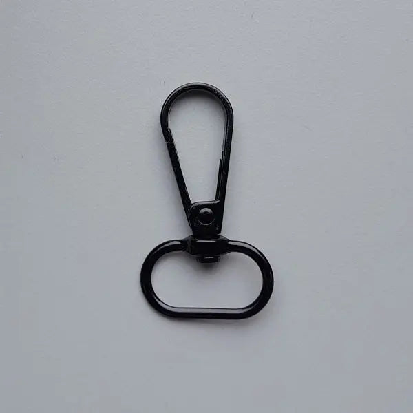 Snap Hook Black 45×25mm DecoDeb