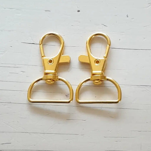 Snap Hook Gold 40x25mm DecoDeb