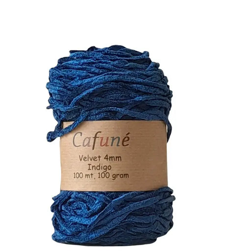 Cafuné Velvet Yarn Indigo bij decodeb