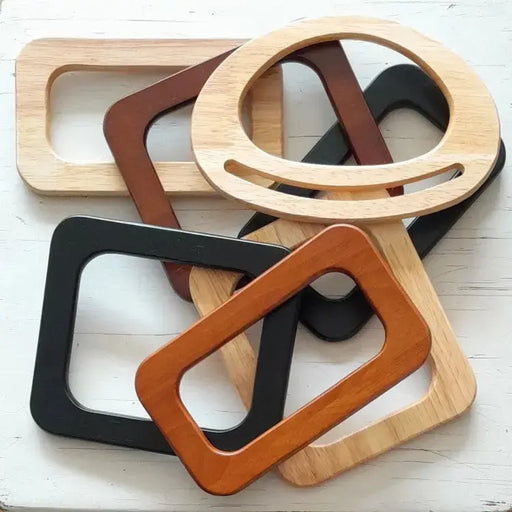 Wooden Bag handle - DecoDeb