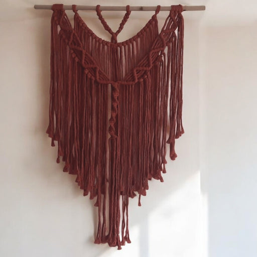 Macrame DIY Kit Bohemian Wall Hanging Terracotta