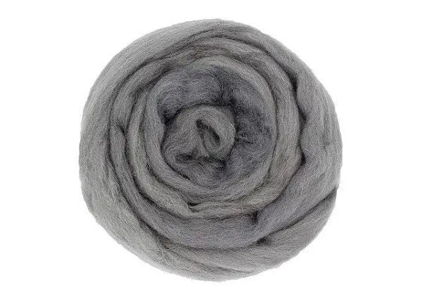 Etrofil Felting Wool Grey No 70492 by Decodeb